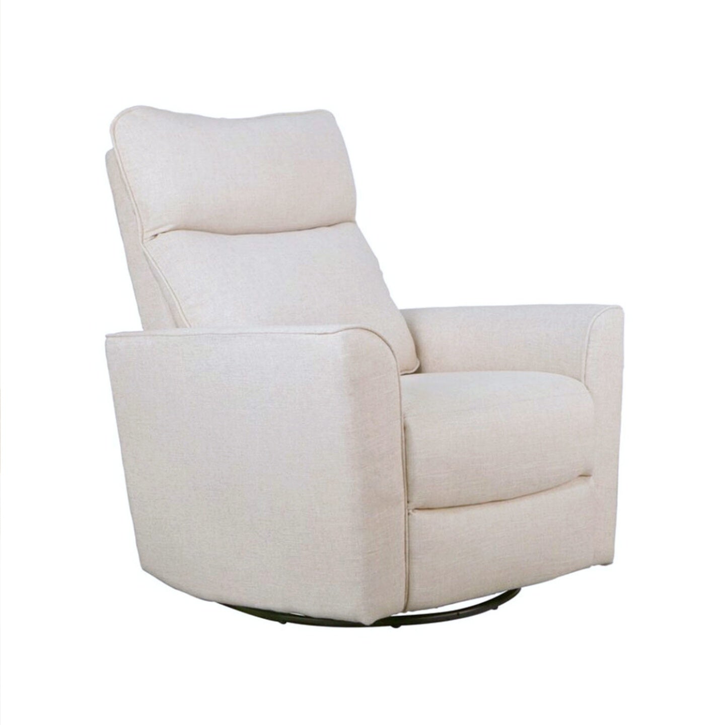 Felix Glider Nursery Chair & Ottoman in Eggshell