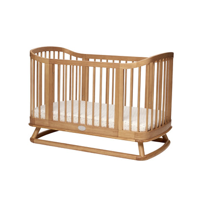 Luca Cot with Theo Chest & Luxury Oval Cot Mattress