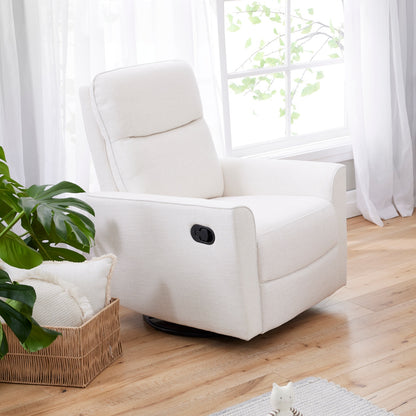 Felix Recliner Glider Nursery Chair in Sea Shell