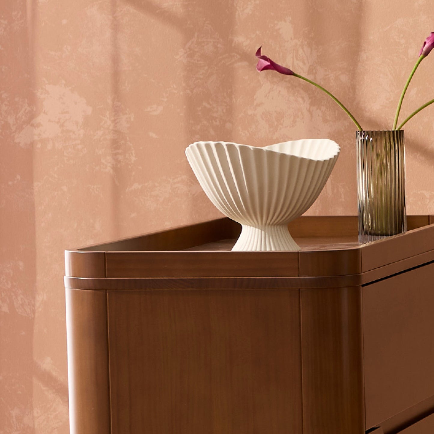 Theo Sustainable Timber Chest & Changer in Walnut