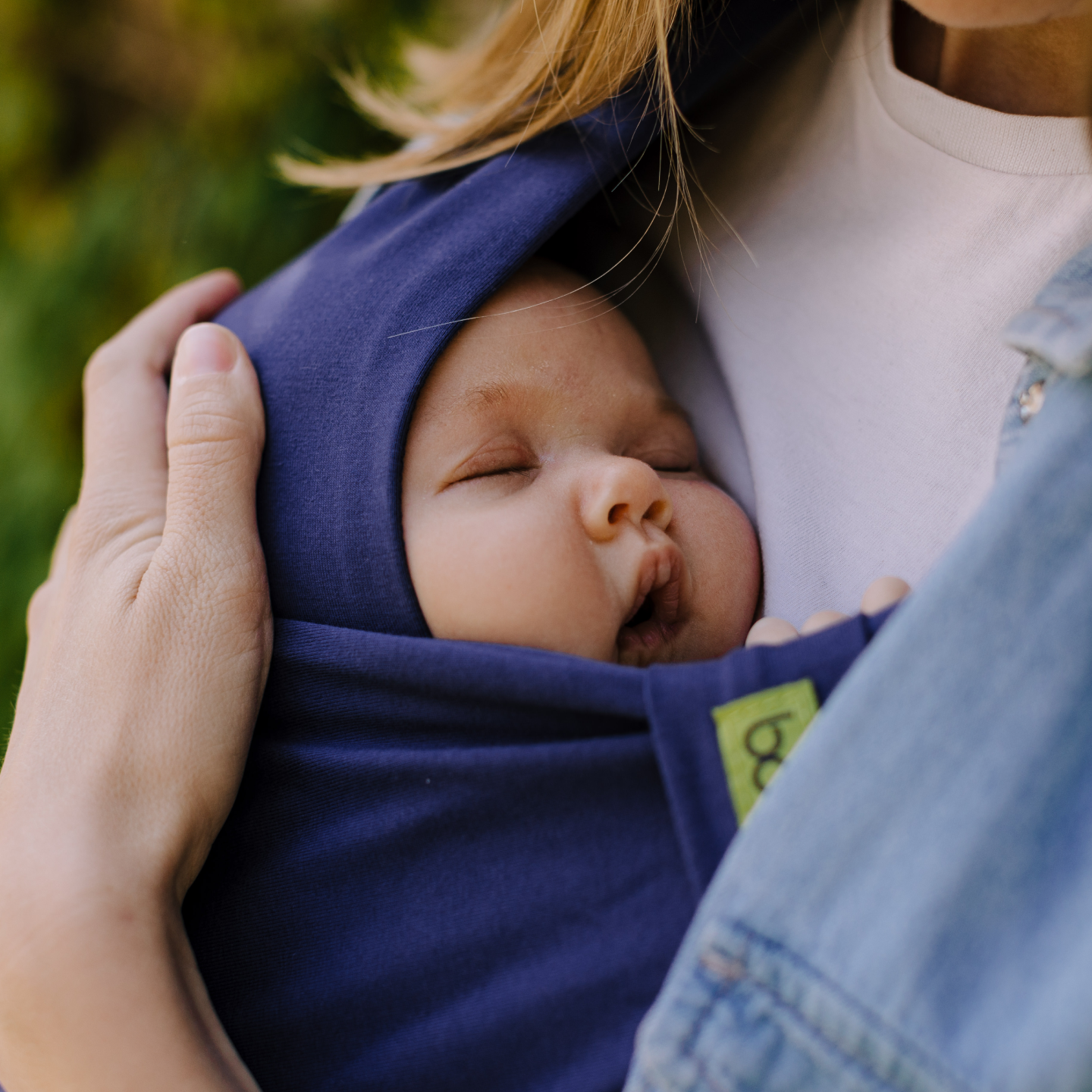 Boba Bliss Adjustable Carrier in Navy Blue