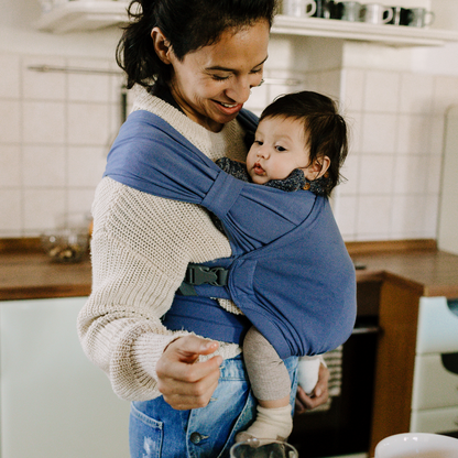Boba Bliss Adjustable Carrier in Vintage Navy Blue