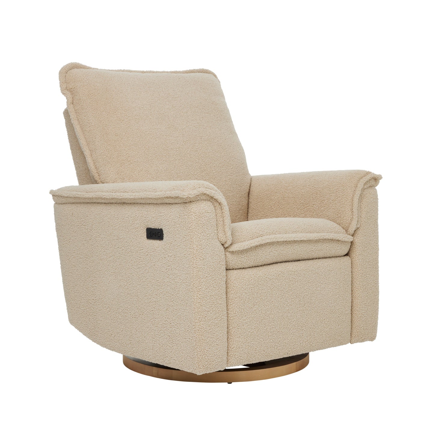 Luca Cot Set with Louie Electric in Taupe Teddy