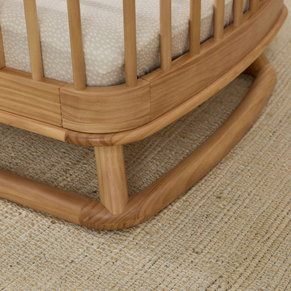 Luca Sustainable Timber Cot in Natural