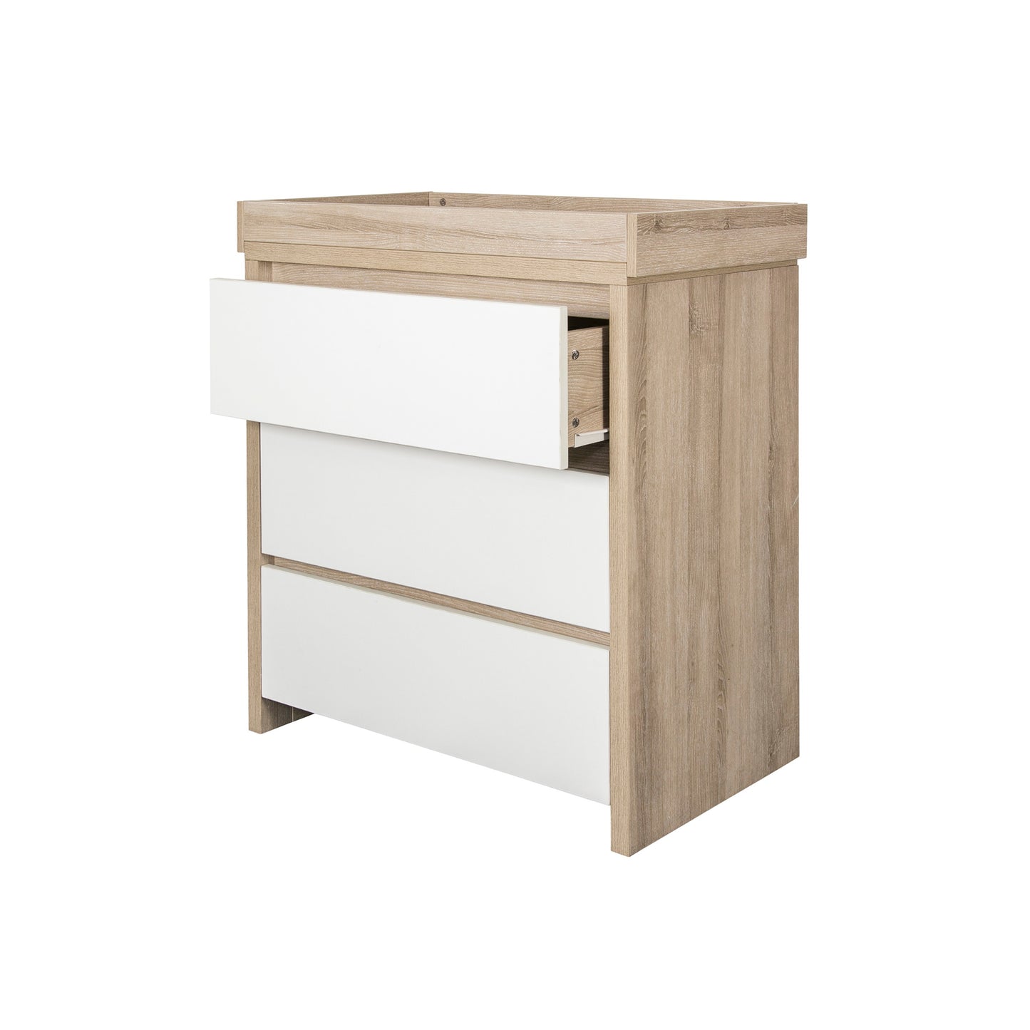 Modena Chest and Changer in Oak White