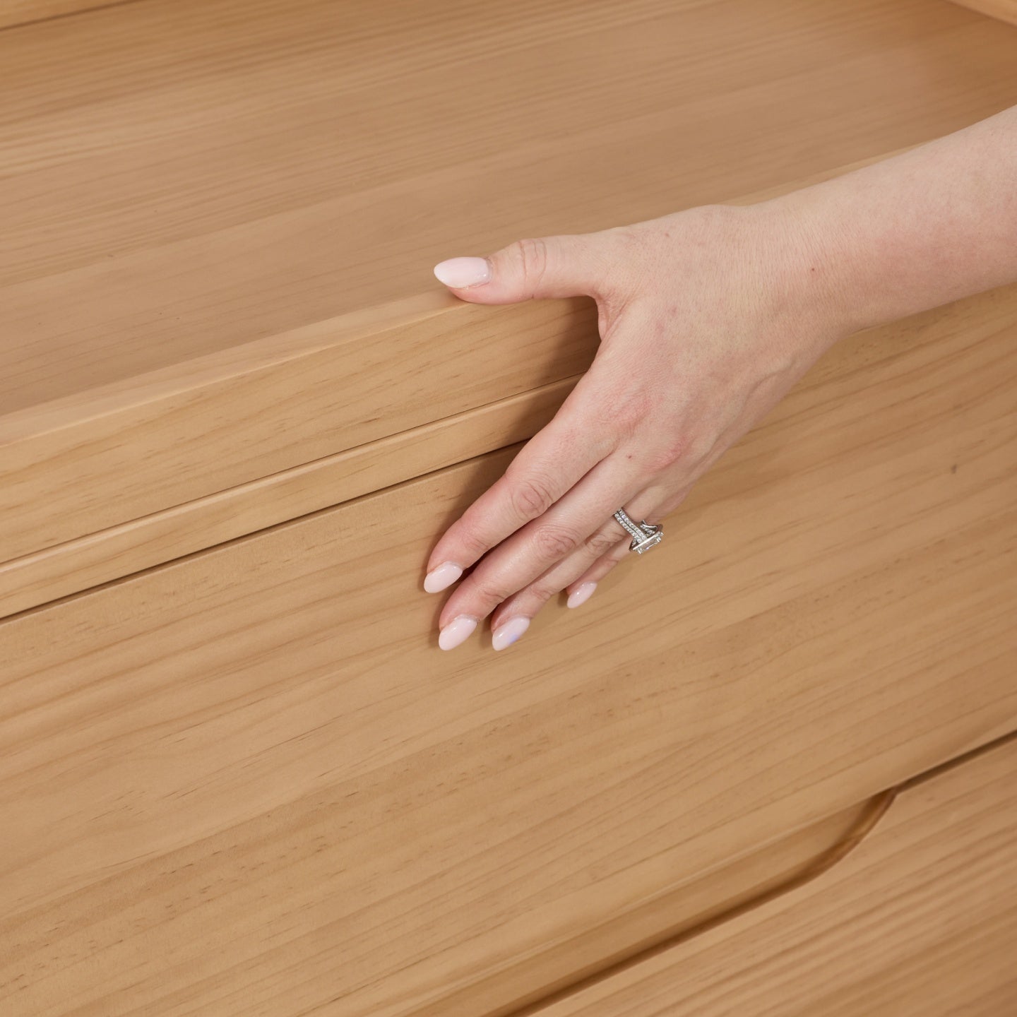 Theo Sustainable Timber Chest & Changer in Natural
