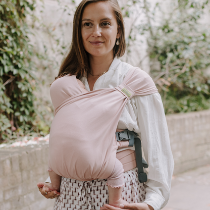 Boba Bliss Adjustable Carrier in Bloom Pink