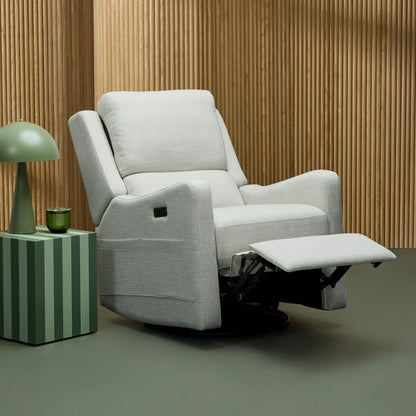 Henry Plus Massage & Heat Nursing Chair in Eggshell