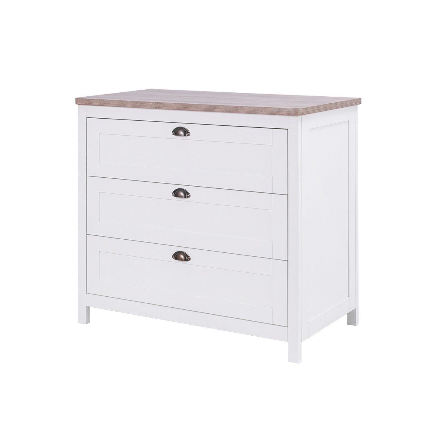 Verona Chest and Changer in Oak White