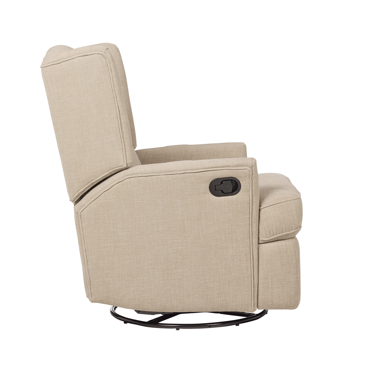 Chelsea Recliner Glider Nursery Chair in Latté