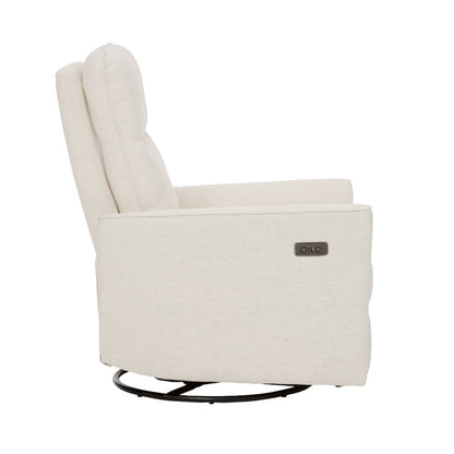 Felix Electric Recliner Glider Chair with USB in Sea Shell