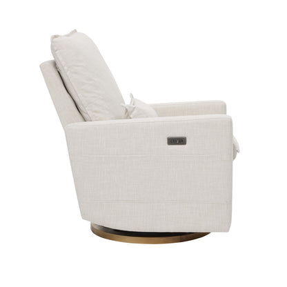 Frankie Electric Recliner Glider Nursery Chair in Eggshell
