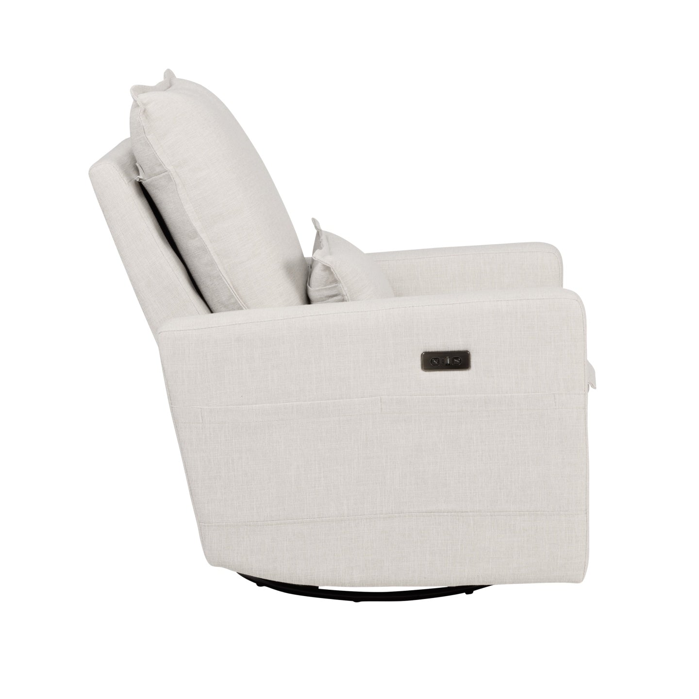Frankie Electric Recliner Glider Nursery Chair in Eggshell