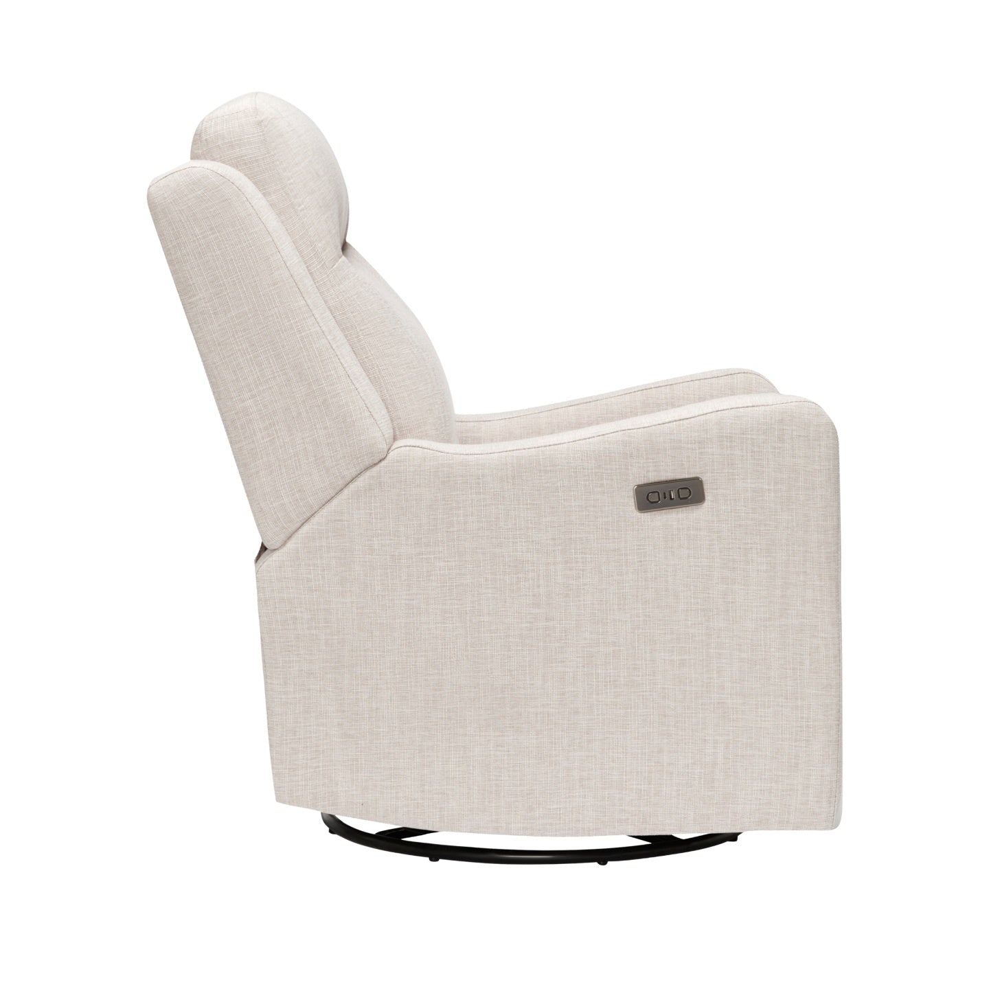Henry Electric Recliner Glider Chair with USB in Eggshell