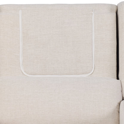 Henry Plus Massage & Heat Nursing Chair in Eggshell