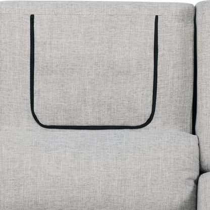 Henry Plus Massage & Heat Nursing Chair in Pure Grey