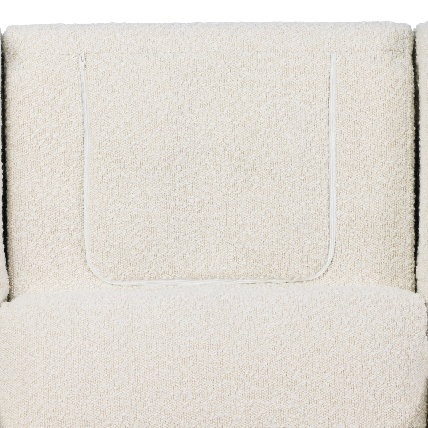 Henry Plus Massage & Heat Nursing Chair in Vanilla Bouclé