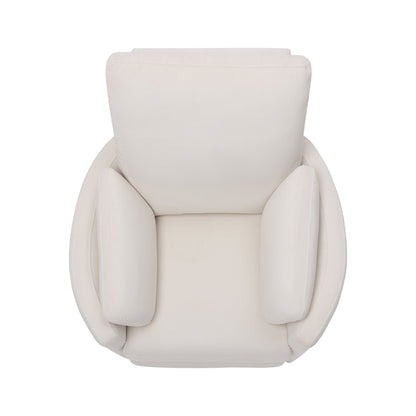 Lola Electric Recliner Glider Nursery Chair in Coconut Corduroy