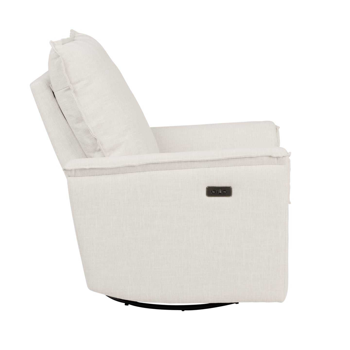 Louie Electric Recliner Glider Nursery Chair in Eggshell