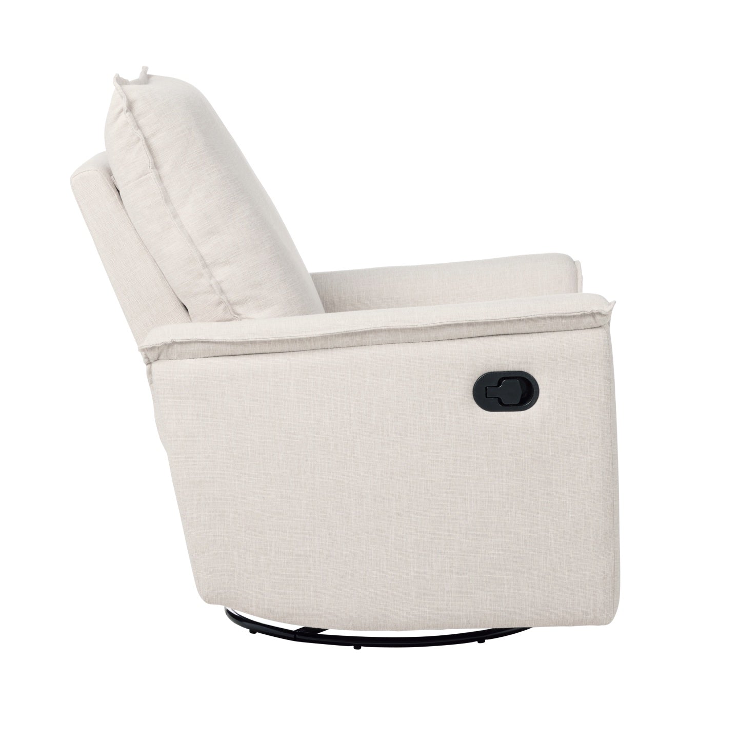 Louie Recliner Glider Nursery Chair in Eggshell