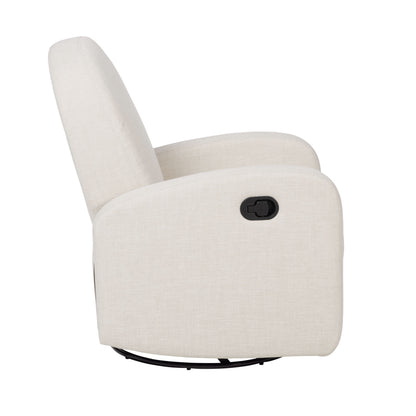 Maya Recliner Glider Nursery Chair in Eggshell