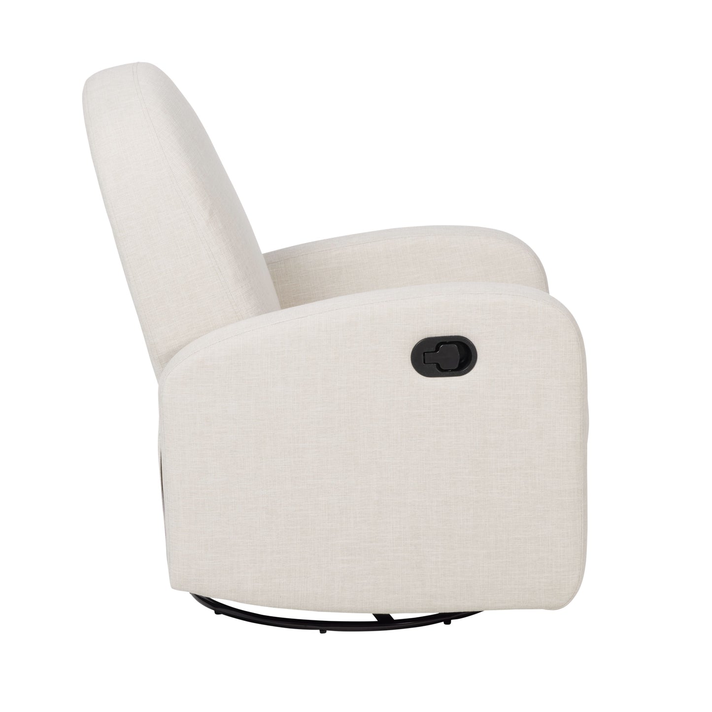 Maya Recliner Glider Nursery Chair in Eggshell