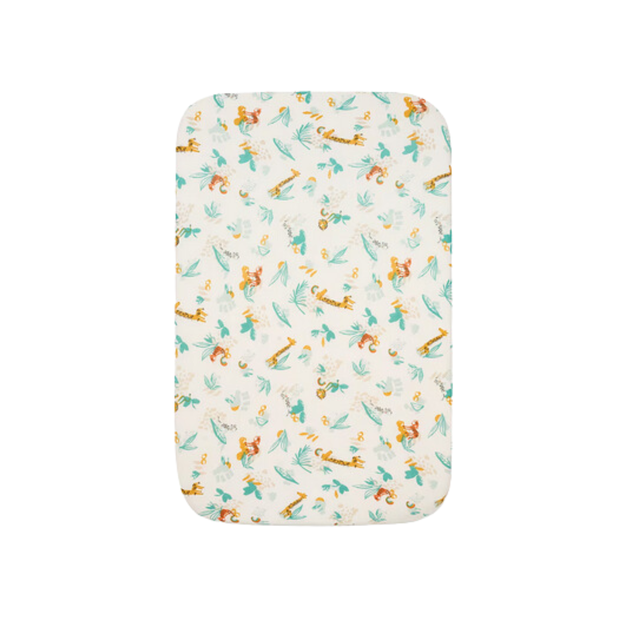 CoZee Bassinet Fitted Sheet Twin Pack in Run Wild