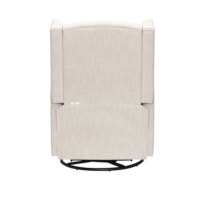 Chelsea Recliner Glider Nursery Chair in Egg Shell