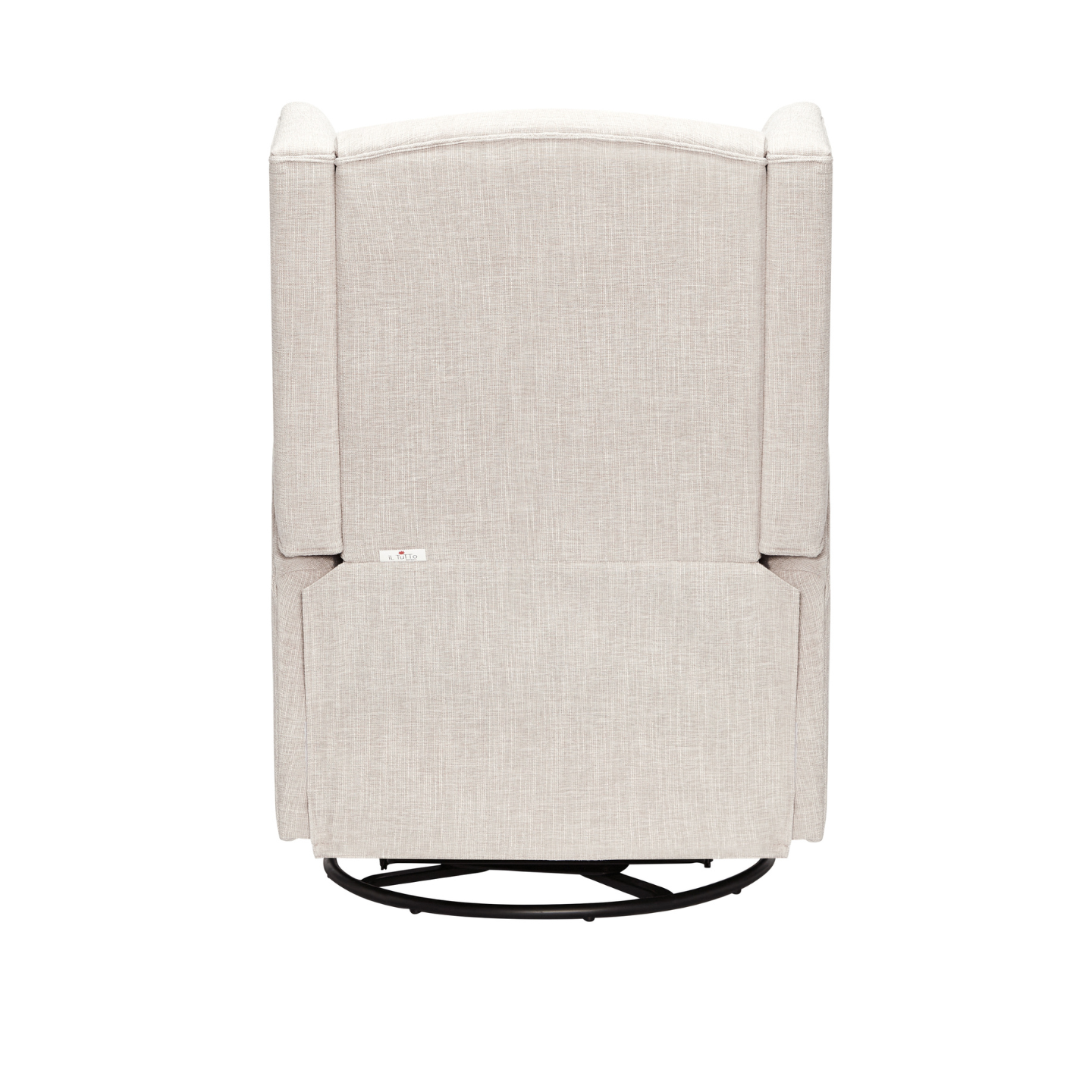 Chelsea Recliner Glider Nursery Chair in Egg Shell