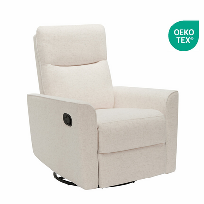 Felix Recliner Glider Nursery Chair in Sea Shell