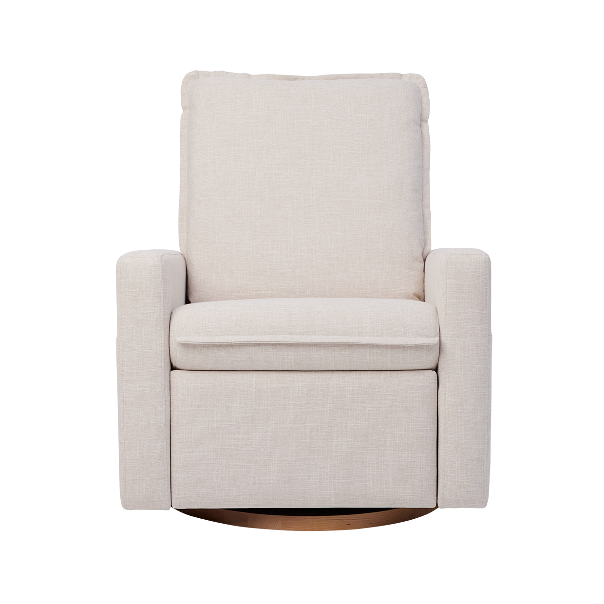 Frankie Electric Recliner Glider Nursery Chair in Egg Shell