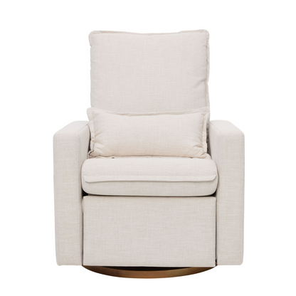 Frankie Electric Recliner Glider Nursery Chair in Egg Shell