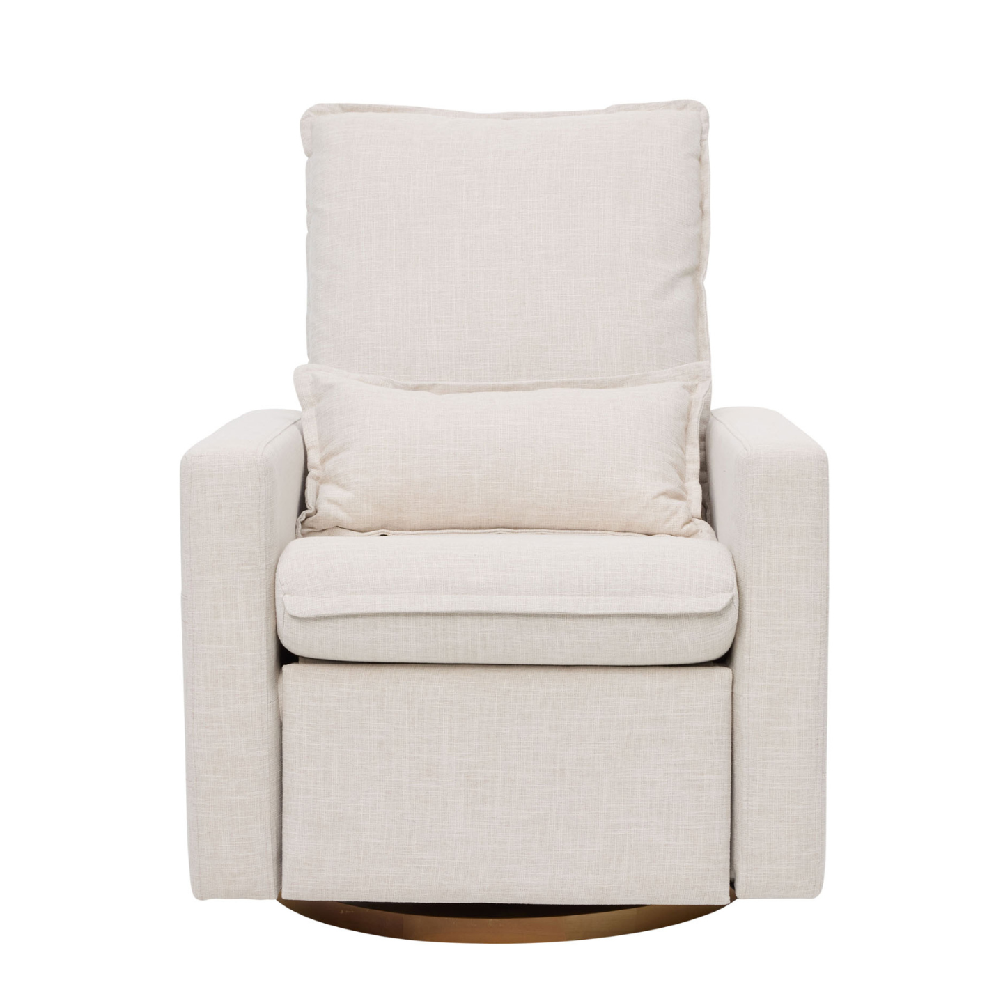 Frankie Electric Recliner Glider Nursery Chair in Egg Shell