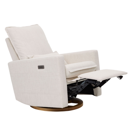 Frankie Electric Recliner Glider Nursery Chair in Egg Shell