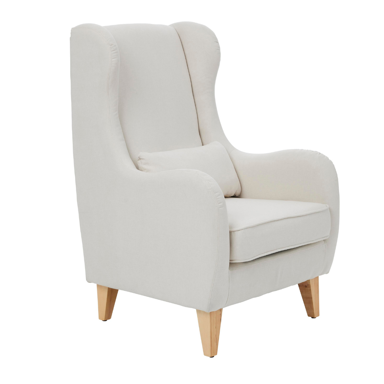 Olivia Rocking Chair with Ottoman in Oat
