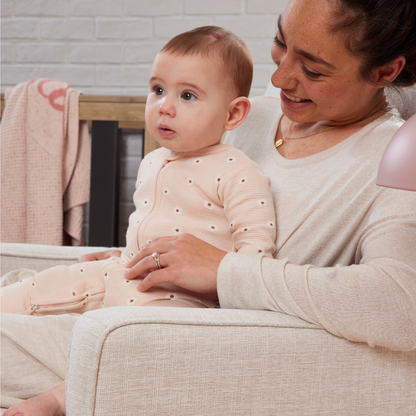 Quinn Recliner Glider Nursery Chair in Egg Shell