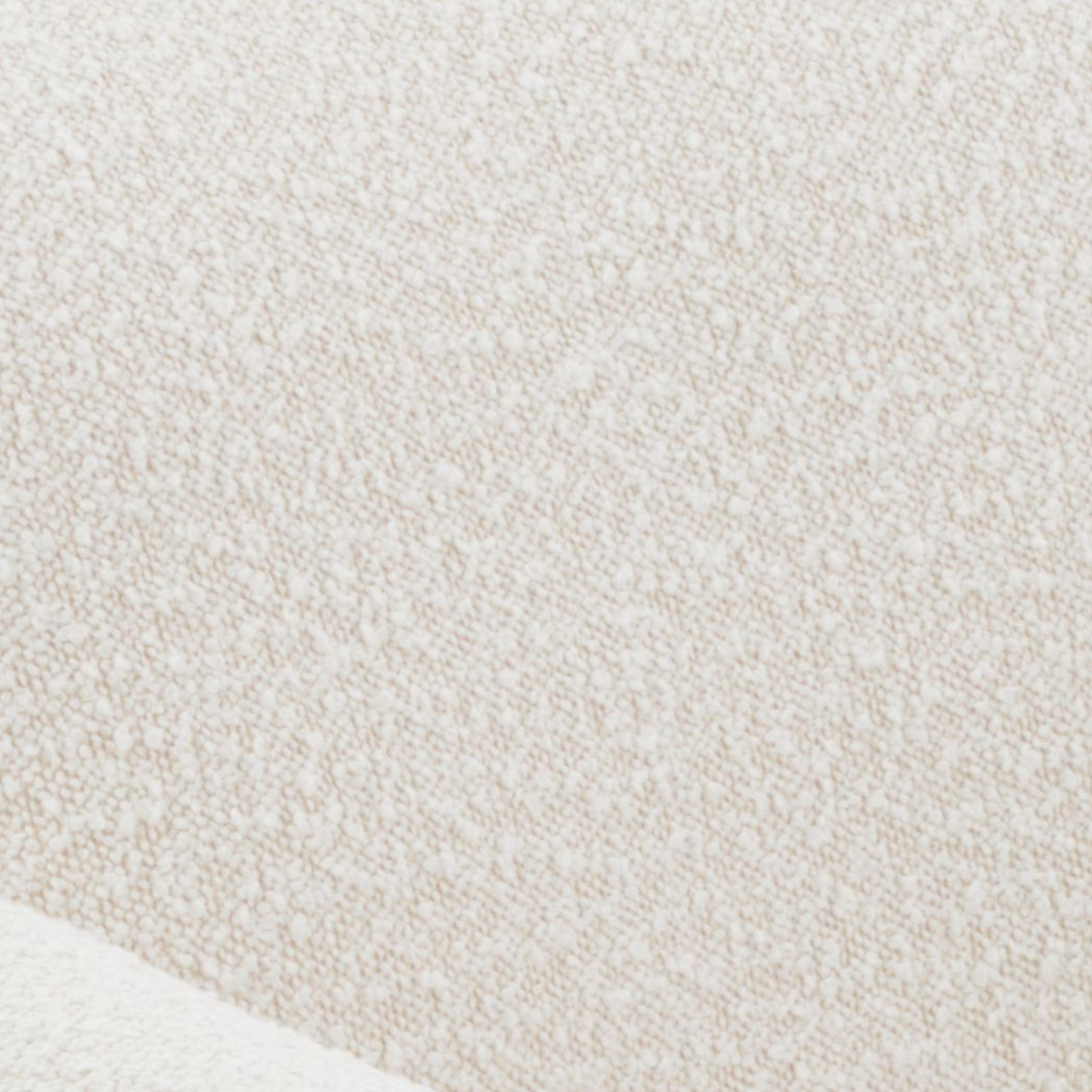 Lulu Glider Chair in Vanilla Bouclé