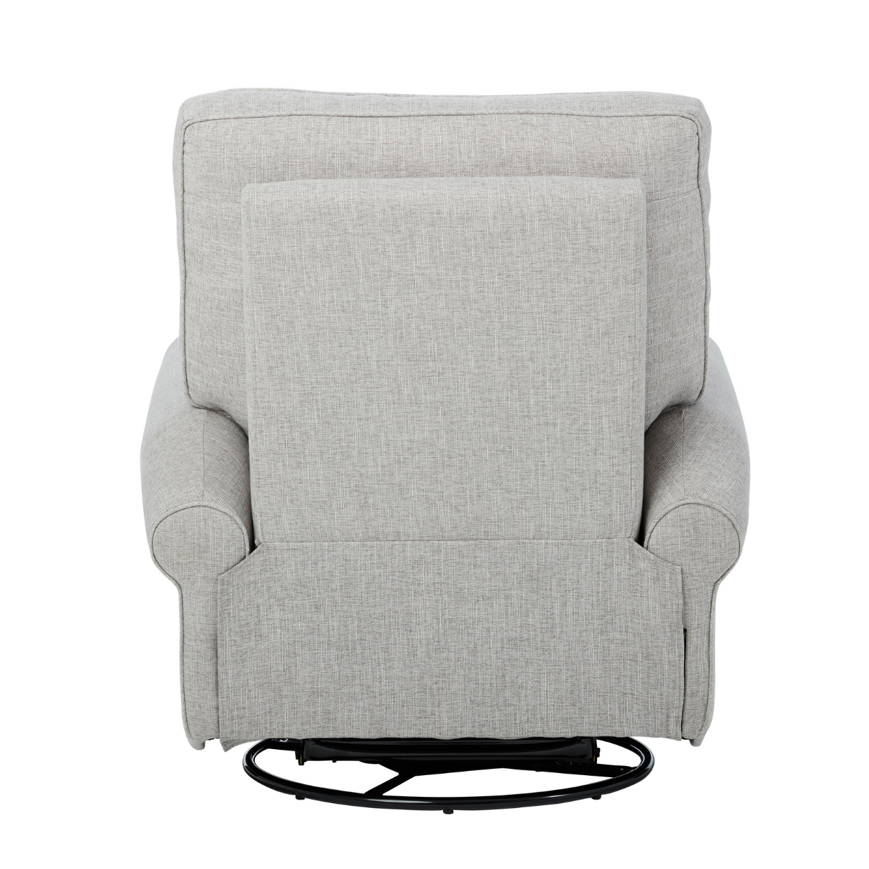 Billie Recliner Glider Nursery Chair in Pure Grey iL Tutto