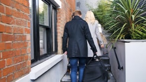 Nova Evolutionary High Chair in Scandi Walnut and Ecru