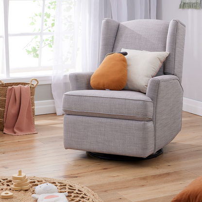Chelsea Recliner Glider Nursery Chair in Grey Frost