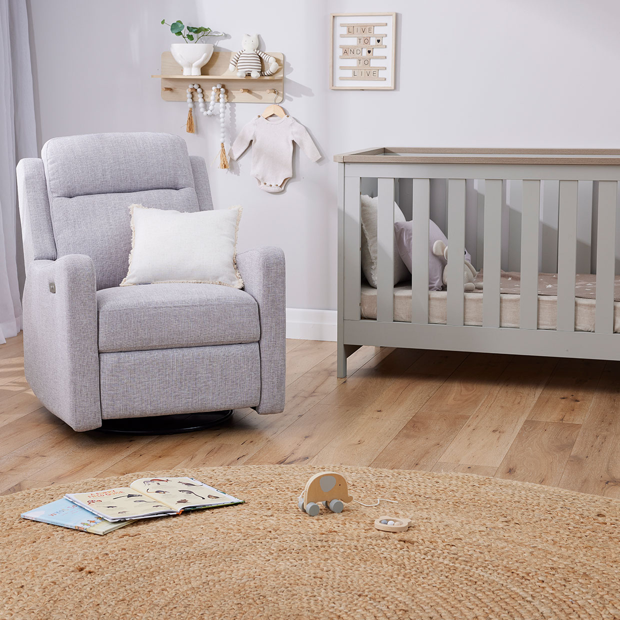 Electric glider on sale chair