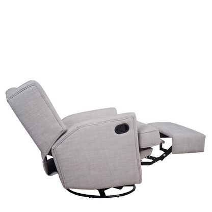 Chelsea Recliner Glider Nursery Chair in Grey Frost