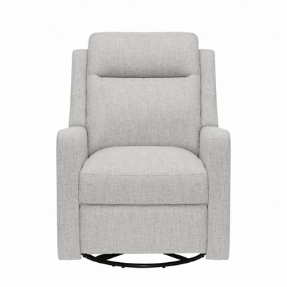 Henry Electric Recliner Glider Chair with USB in Pure Grey
