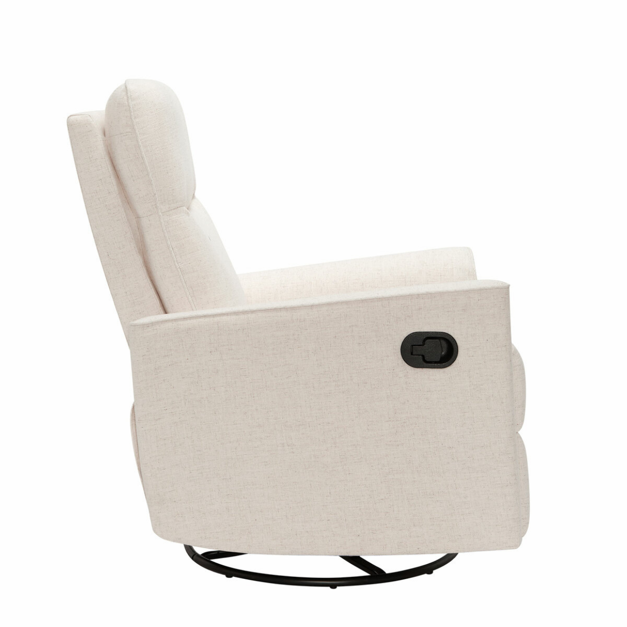 Felix Recliner Glider Nursery Chair in Sea Shell