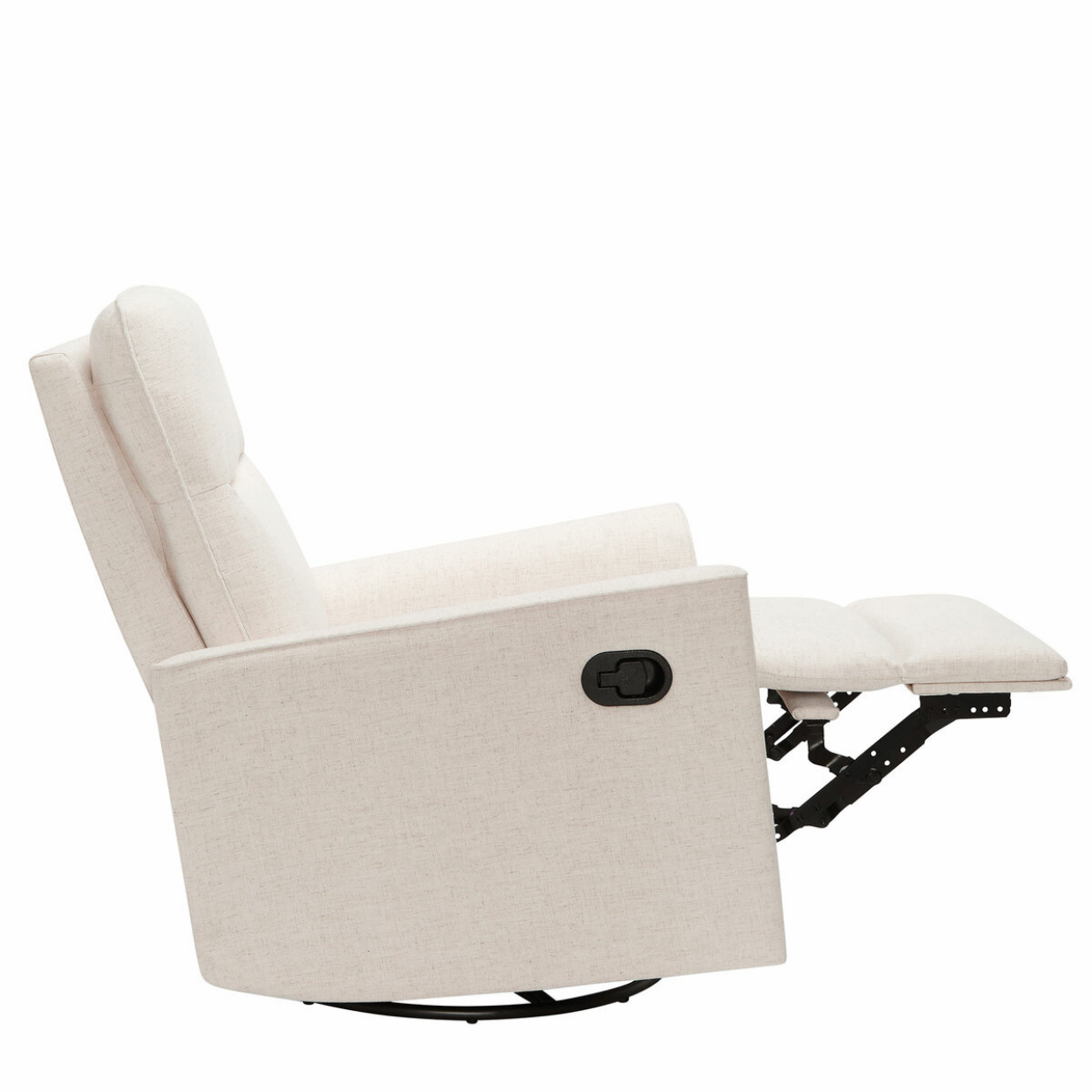 Felix Recliner Glider Nursery Chair in Sea Shell