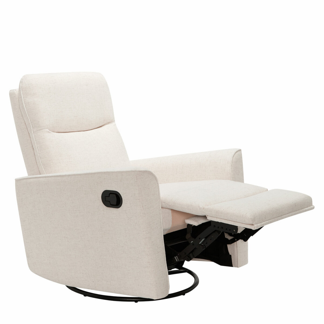 Felix Recliner Glider Nursery Chair in Sea Shell